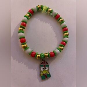 Sanrio Festive Beaded Bracelet with Charm